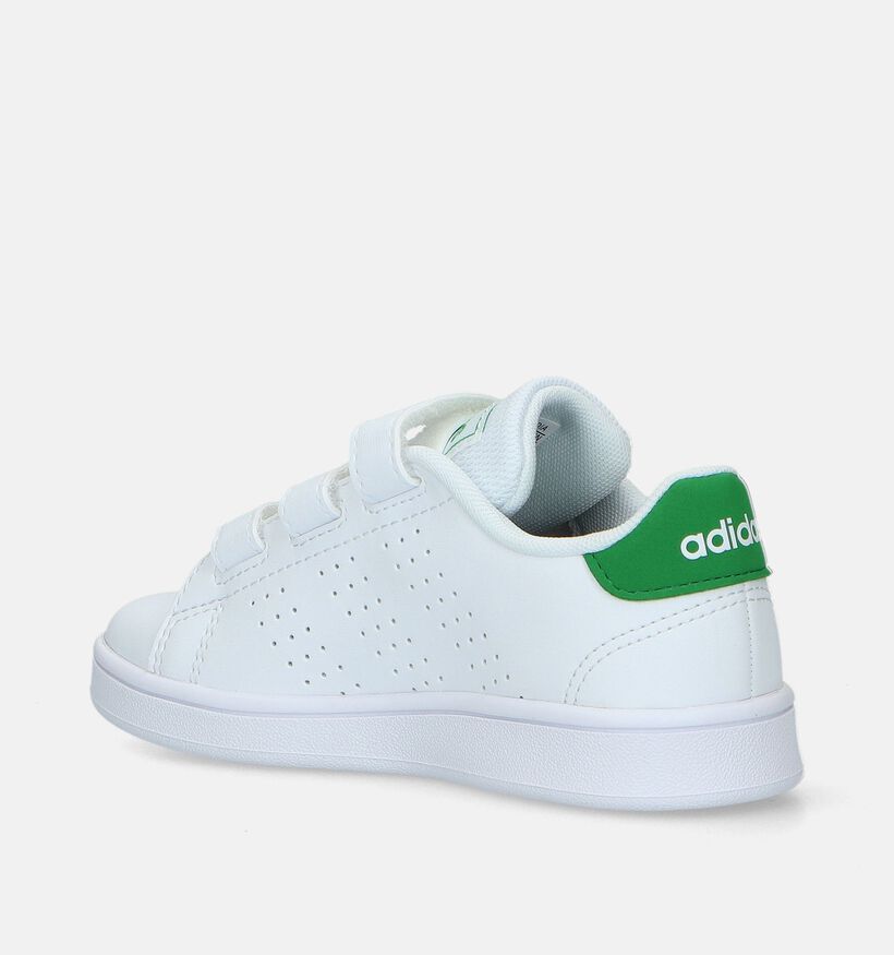 adidas Adventage CF Witte Sneakers voor jongens, meisjes (334853) - geschikt voor steunzolen