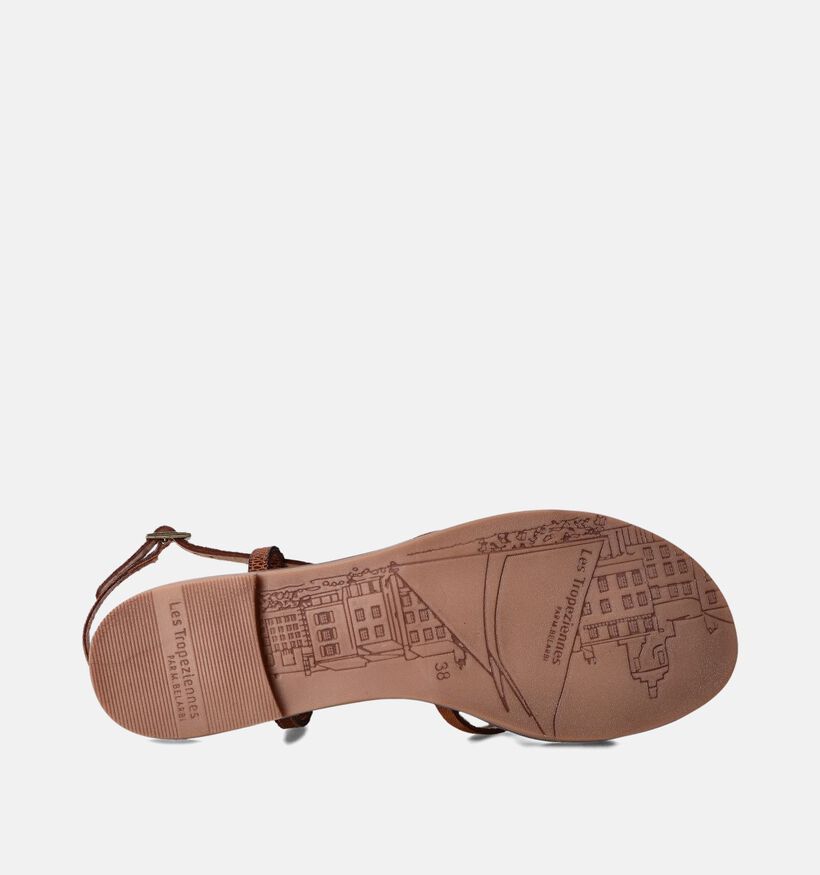 Les Tropeziennes Monagum Sandales en Cognac pour femmes (356830)