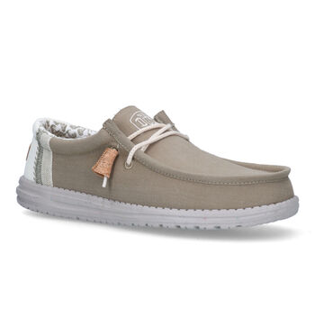Chaussures à enfiler vert
