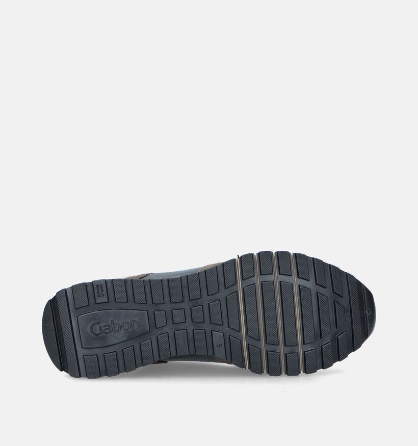 Gabor OptiFit Kaki Sneakers voor dames (344771) - geschikt voor steunzolen