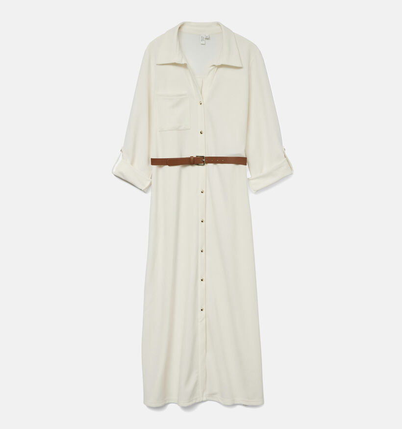 Vero Moda Becca Witte Lange jurk voor dames (353174)