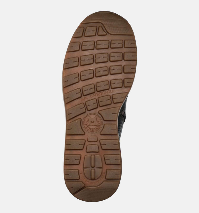 Mephisto Boran Velsport Boots en Brun pour hommes (379007) - pour semelles orthop&eacute;diques
