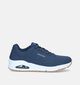 Skechers Uno Stand On Air Blauwe Sneakers voor heren (343970)