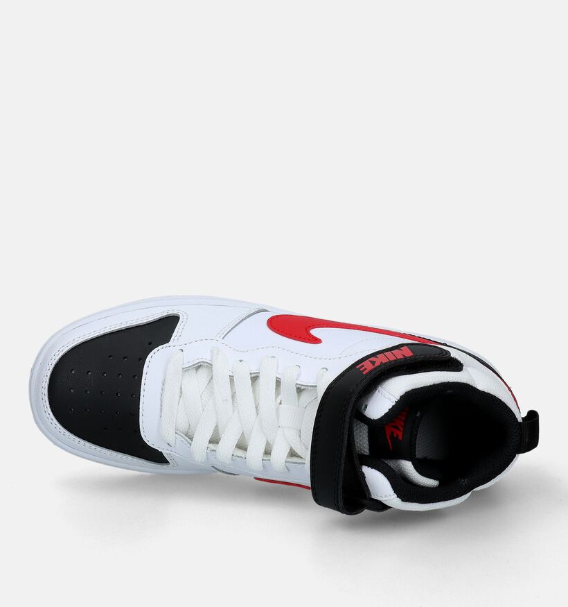 Nike Court Borough Witte Sneakers voor meisjes, jongens (328096)