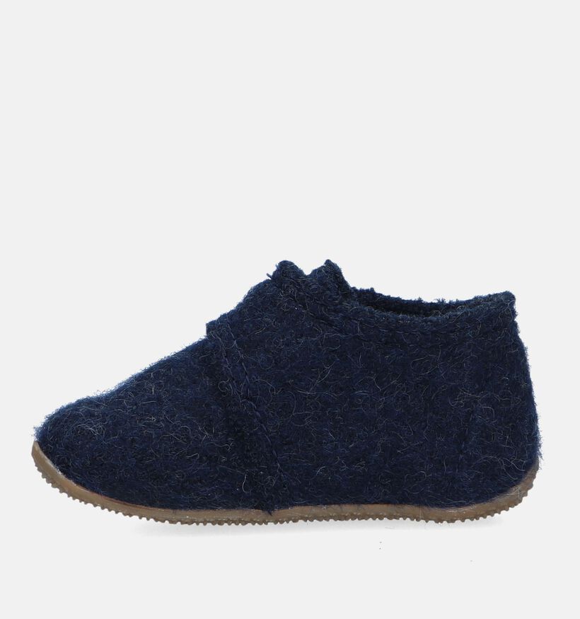 Living Kitzbühel Pantoufles pour bébé en Bleu foncé pour garçons, filles (331468)