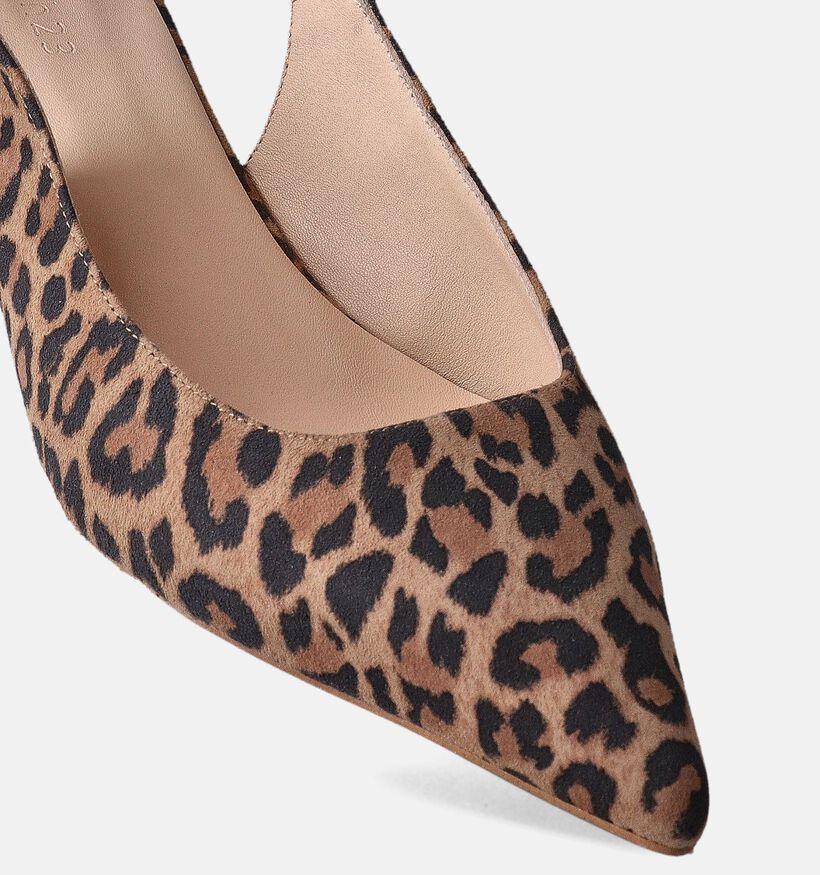 March23 Escarpins slingback en Marron pour femmes (355971)