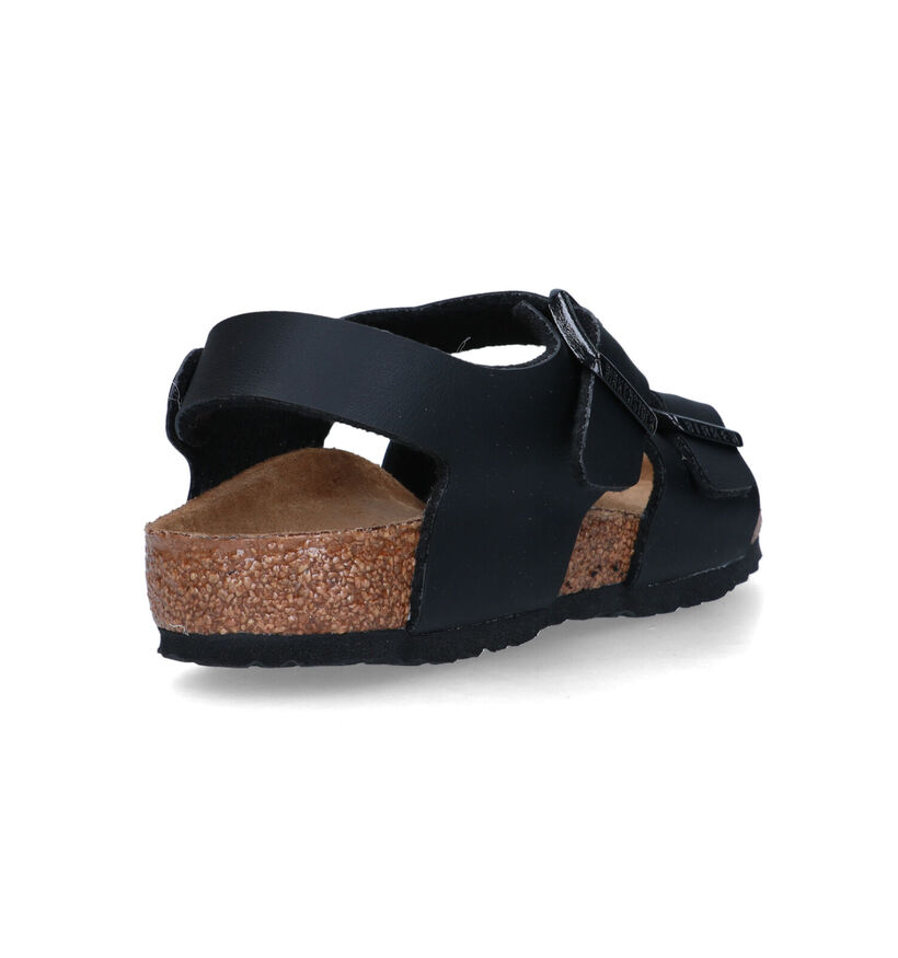 Birkenstock New York Zwarte Sandalen voor jongens, meisjes (322481)