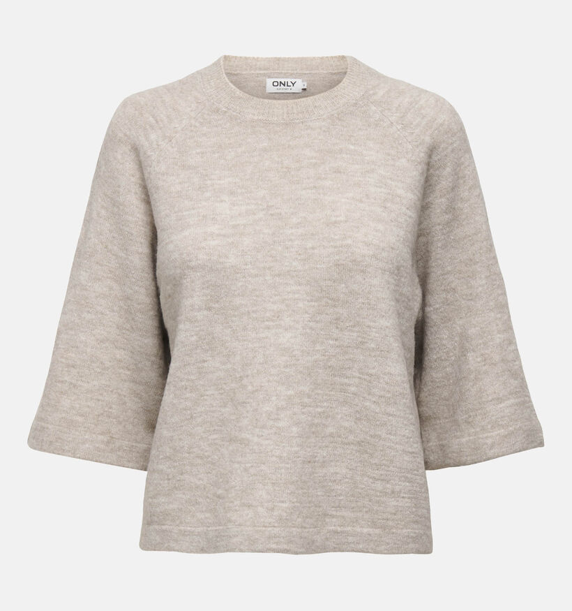 ONLY Carmakoma Carsimoni Pull en Beige pour femmes (374862)