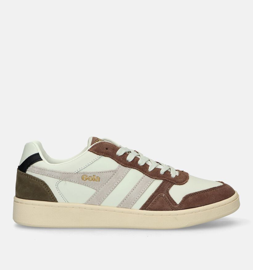 Gola Rebound Quadrant Witte Sneakers voor heren (328681) - geschikt voor steunzolen