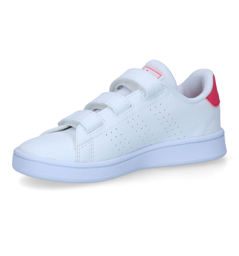 adidas Advantage C Witte Sneakers voor meisjes (319539) - geschikt voor steunzolen