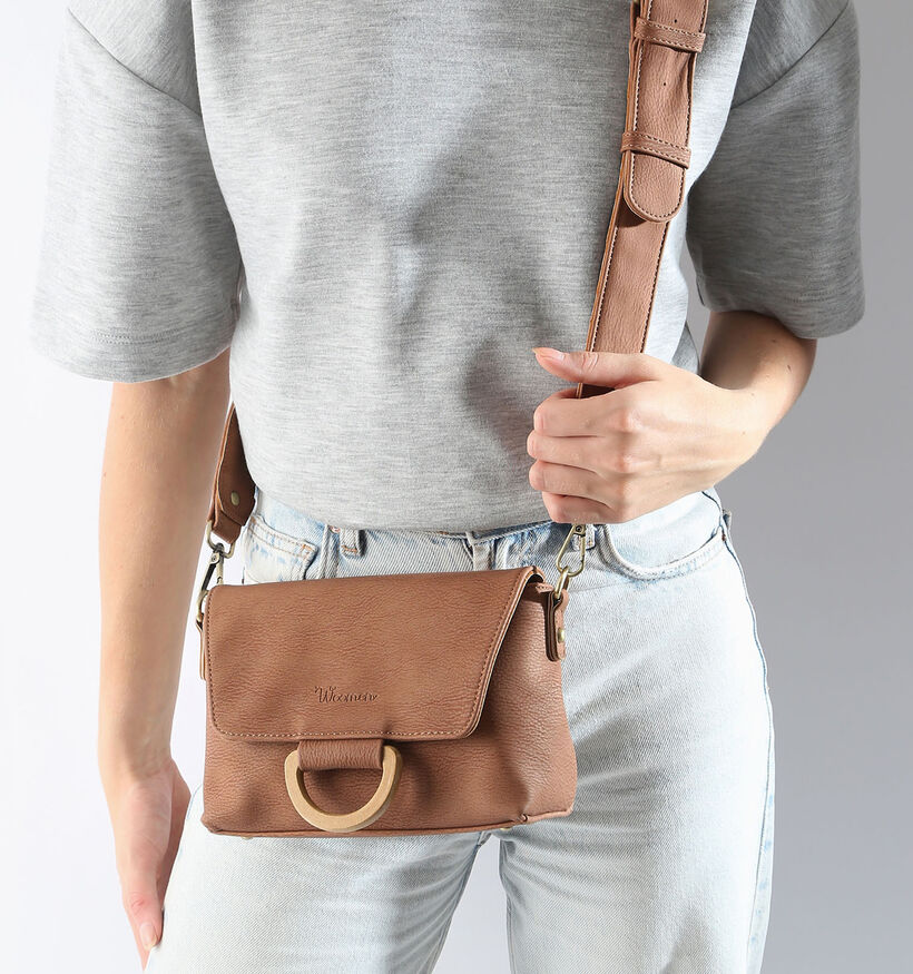 Woomen Acacia Bruine Crossbody tas voor dames (347728)