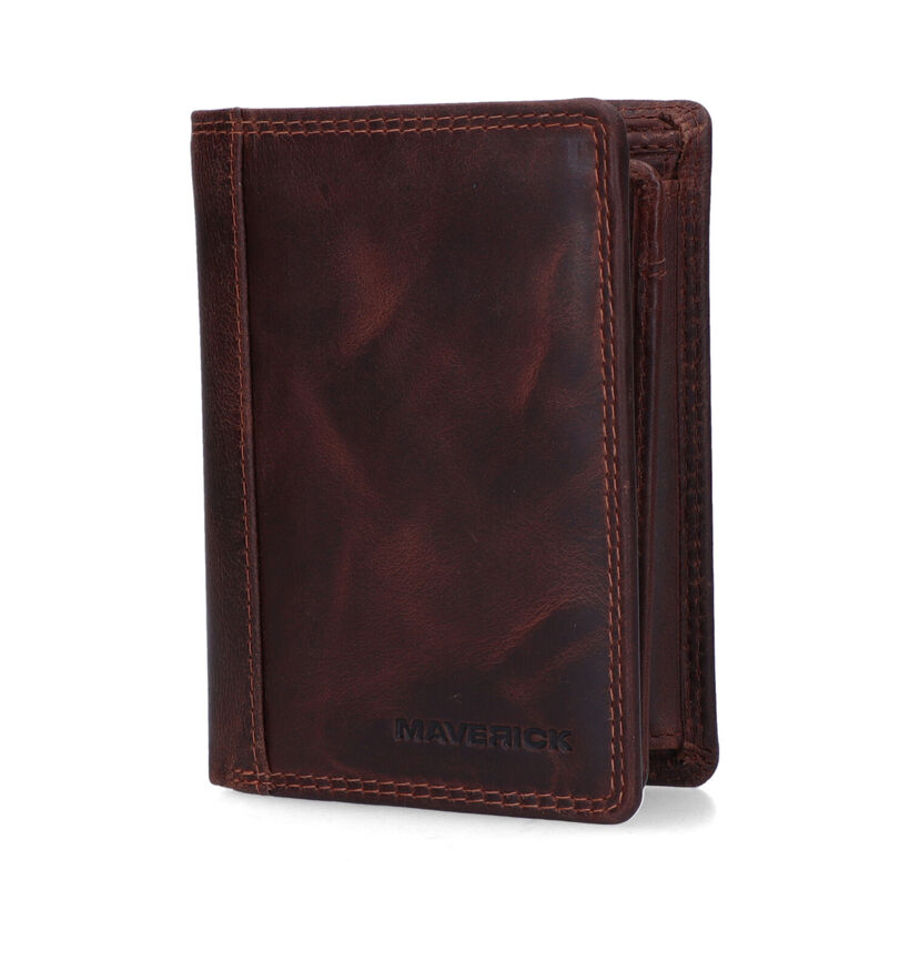 Maverick Portefeuille en Marron pour hommes (331061)