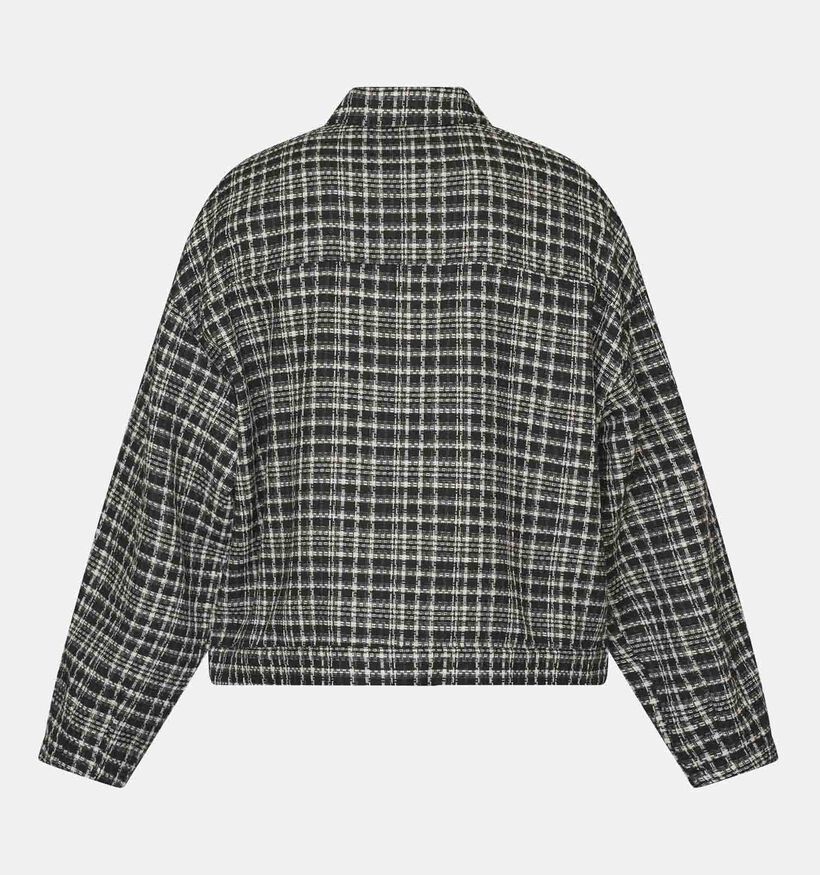 SISTERS POINT Enama Zwarte Korte jas voor dames (355143)