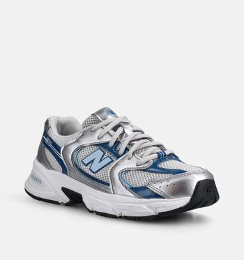 New Balance 530 Low Sneakers Linen/ Stoneware/Pink Satin/ Shadow Red/Silver Metallic/ Magic Blue