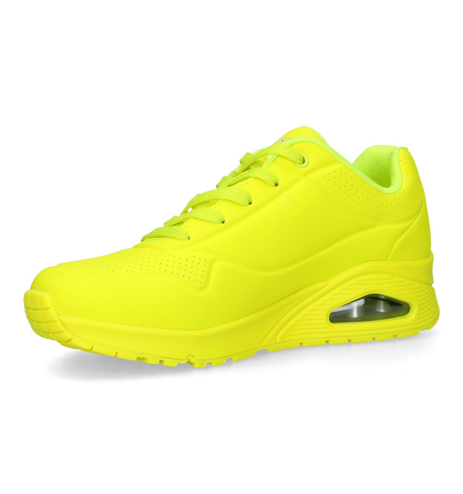 Skechers Uno Night Shades Gele Sneakers Dames Sneakers Online op TORFS.BE