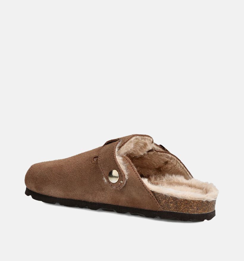 Little David Bruine Open Pantoffels voor meisjes, jongens (364937)