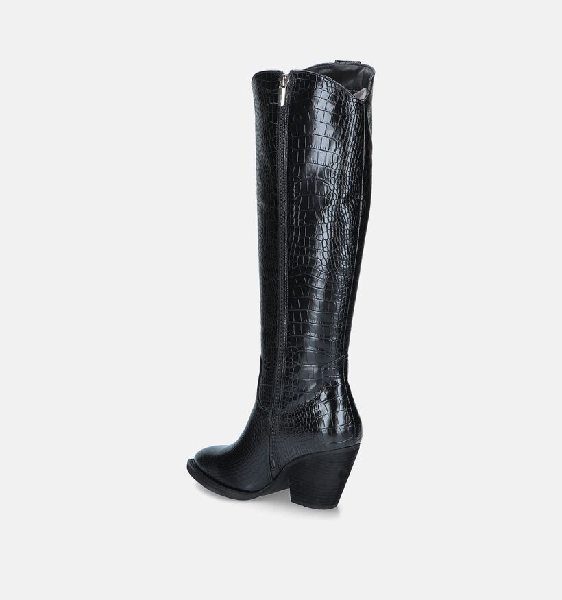Posh by Poelman Zwarte Cowboy Boots voor dames (356734)
