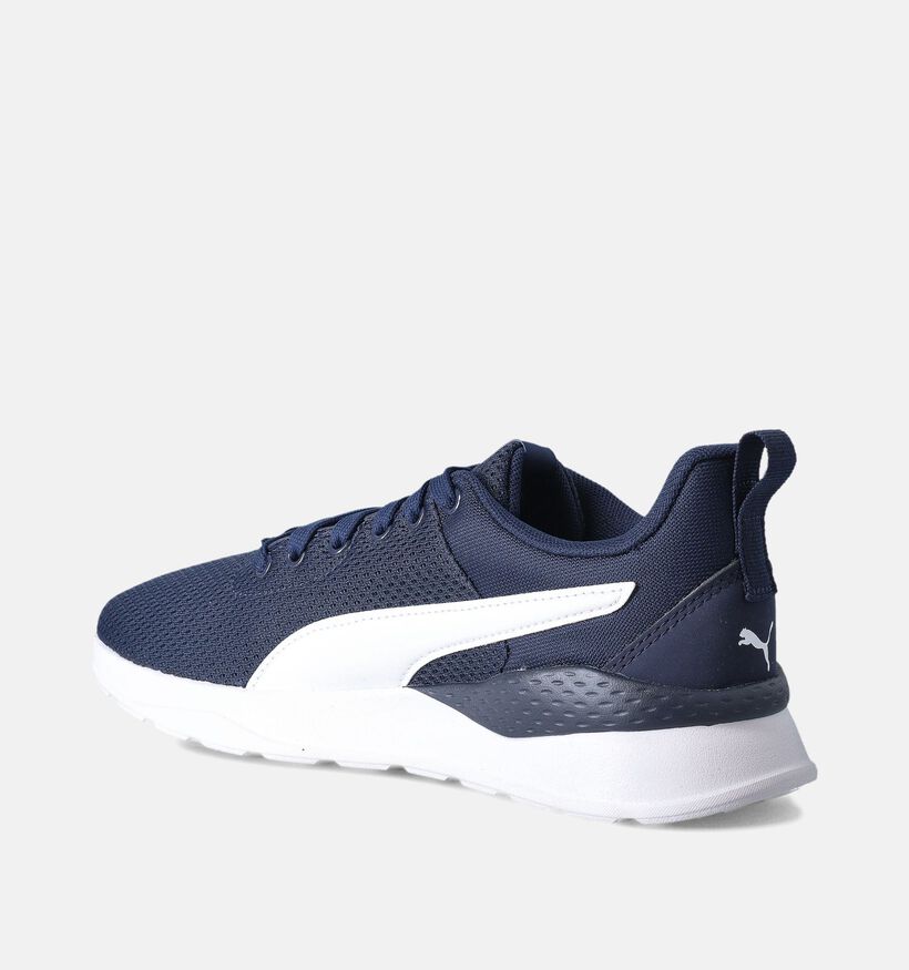 Puma Anzarun Lite Baskets en Bleu pour filles, garçons (359221) - pour semelles orthopédiques