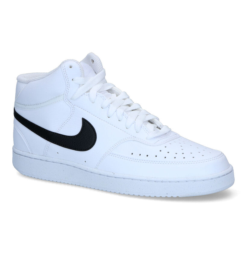 Nike Court Vision Mid Witte Sneakers voor heren (316522)