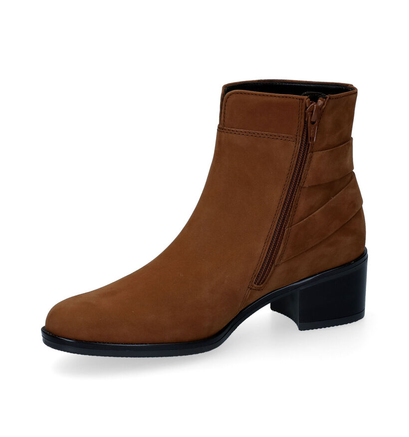 Gabor Best Fitting Bruine Enkellaarzen in nubuck (297244)