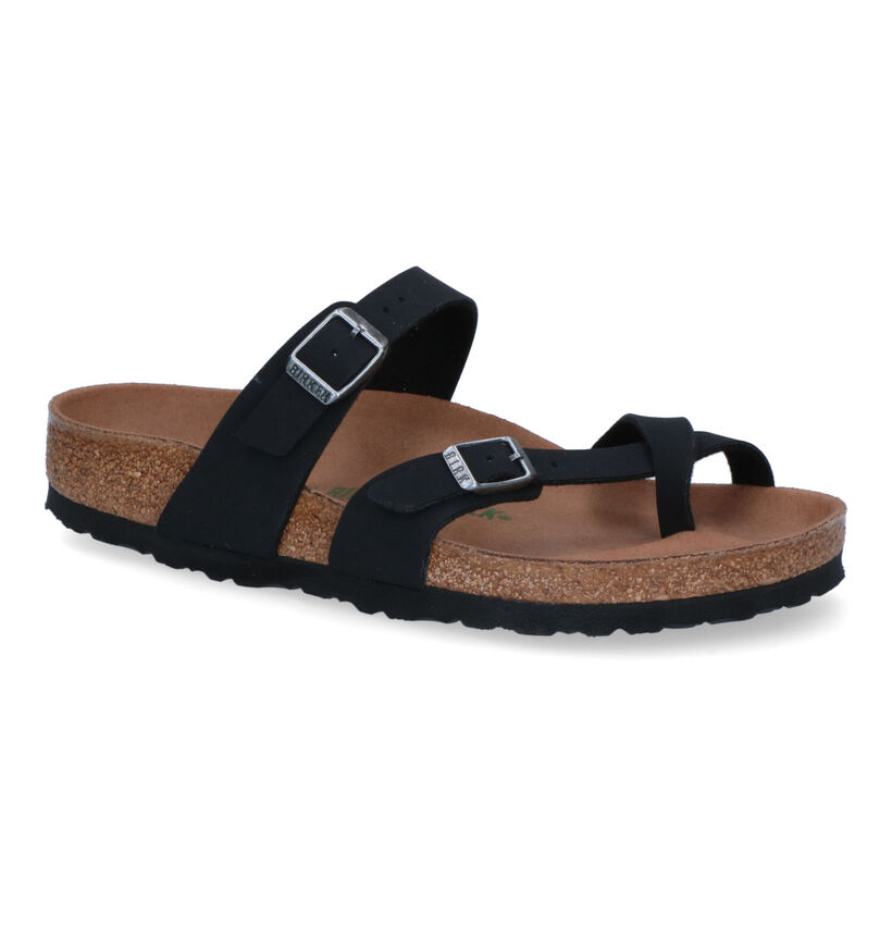 Birkenstock Mayari Zwarte Teenslippers voor dames (338056)