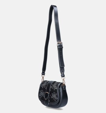 La Strada Crossbody tassen Zwart