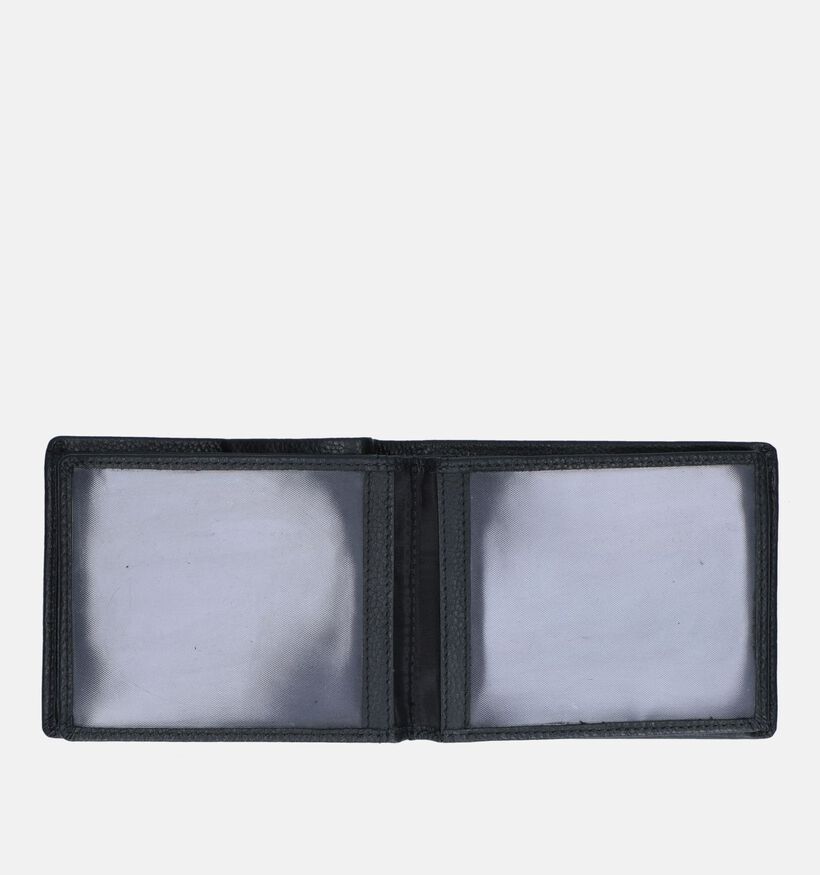 Euro-Leather Zwarte Portefeuille voor heren (353545)