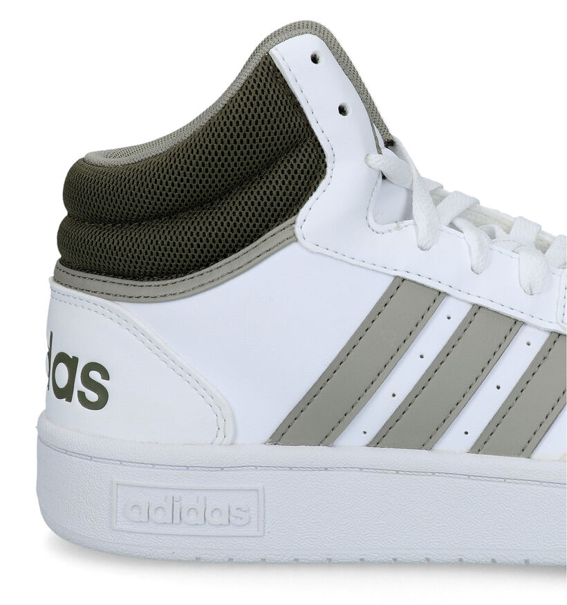 adidas Hoops 3.0 Mid Witte Sneakers voor heren (324958)