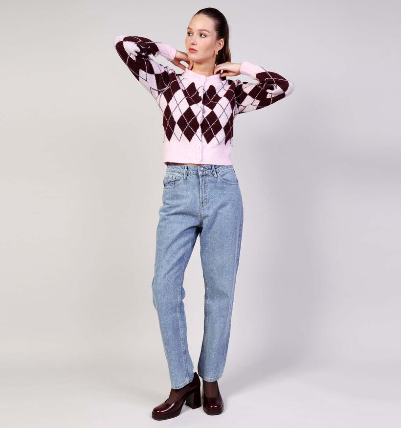 Vero Moda Halo Gilet en Bordeaux pour femmes (365665)