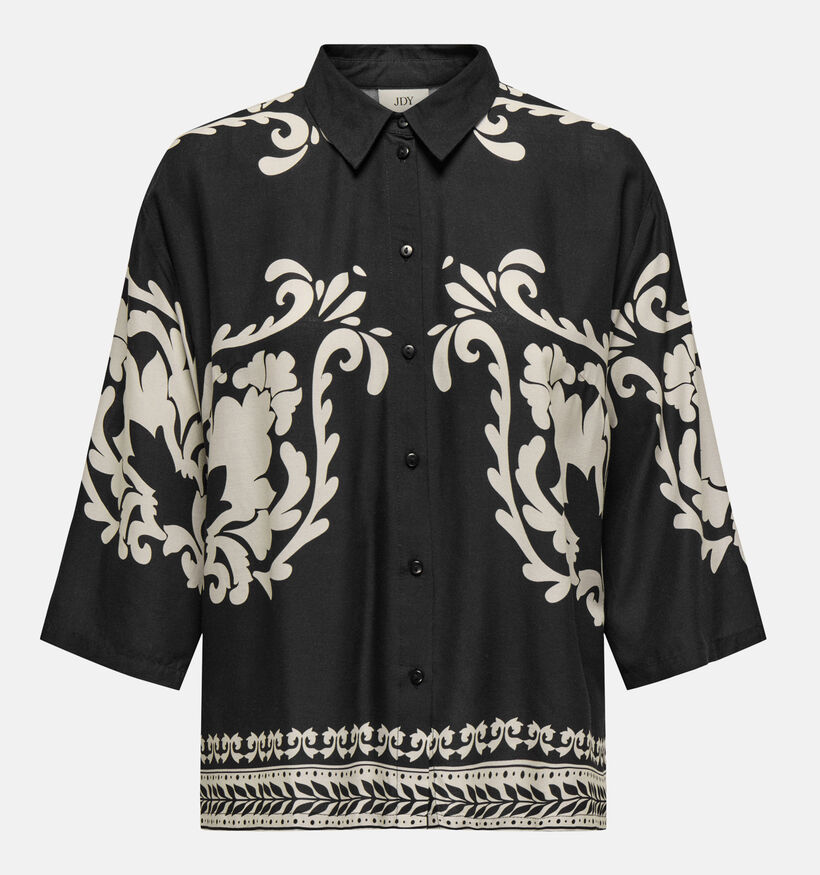 JDY Blouse met Halflange Mouwen Zwart voor dames (359080)