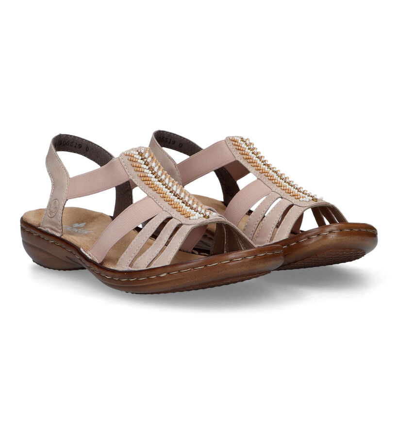 Rieker Roze Sandalen voor dames (323670)