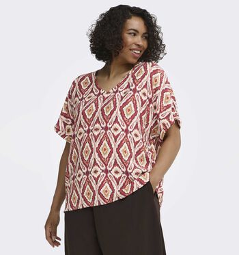 ONLY Carmakoma Blouses Rood
