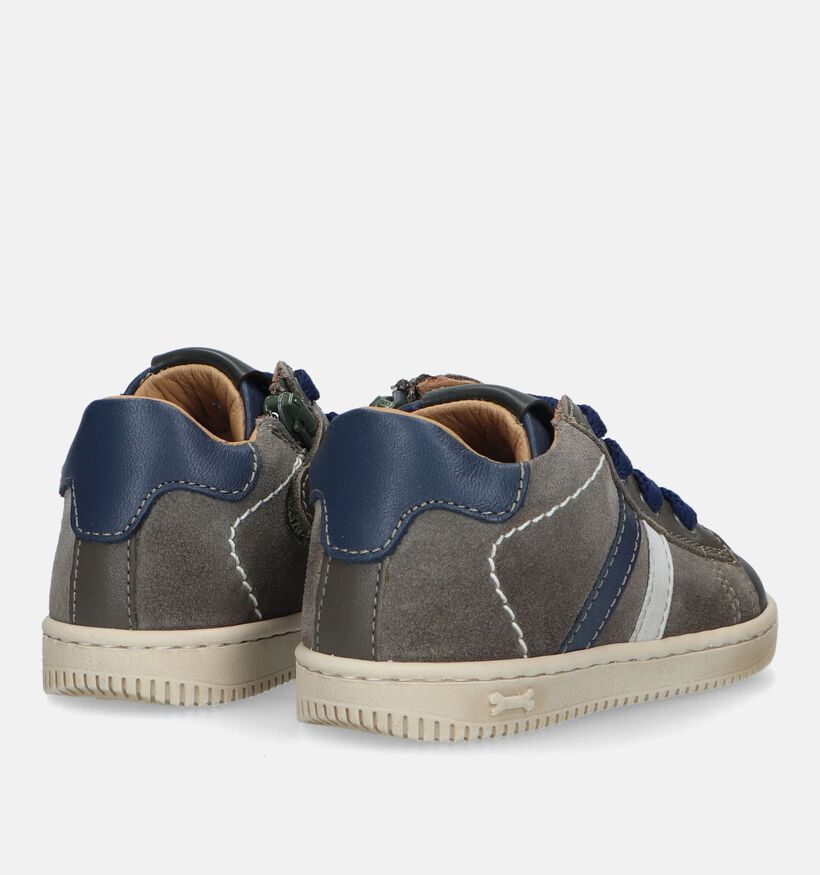 STONES and BONES Nepo Groene Babyschoenen voor jongens (336558) - geschikt voor steunzolen