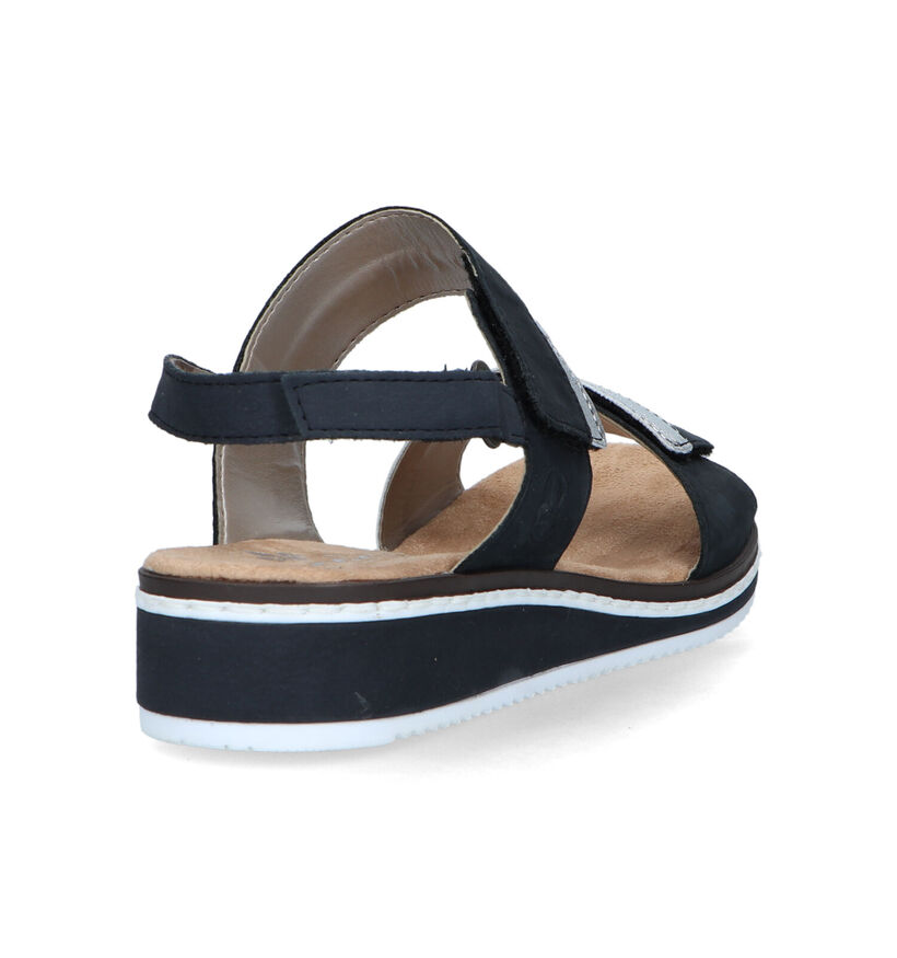 Rieker Blauwe Sandalen voor dames (323597)