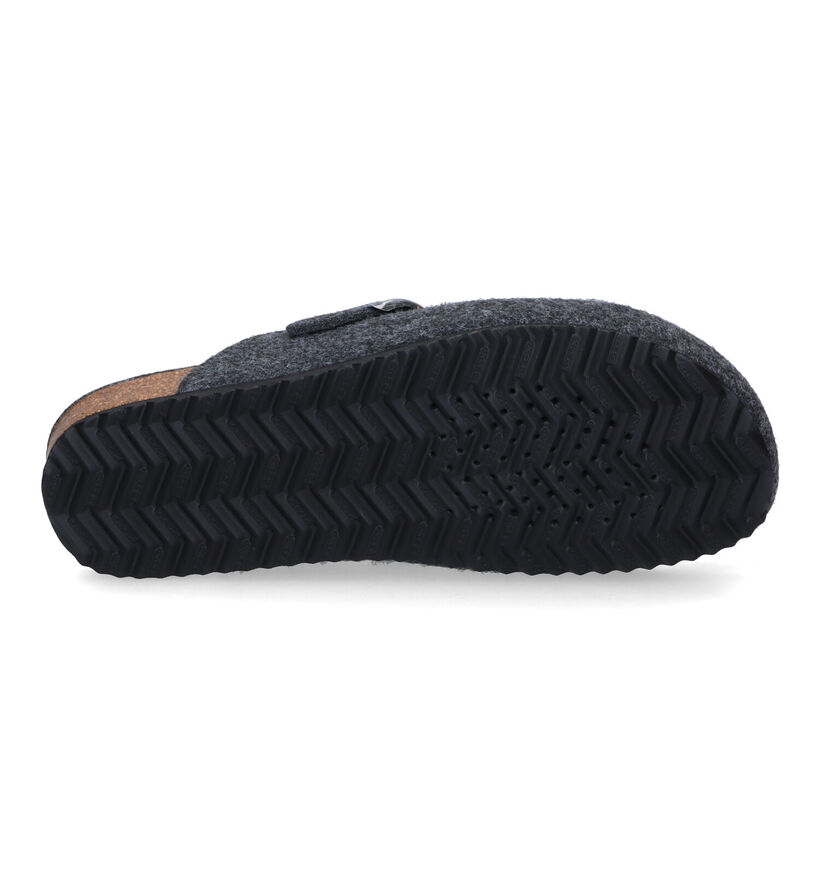 Geox Ghita Grijze Pantoffels in stof (313683)