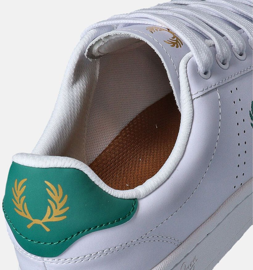 Fred Perry Baskets basses en Blanc pour hommes (349691) - pour semelles orthopédiques