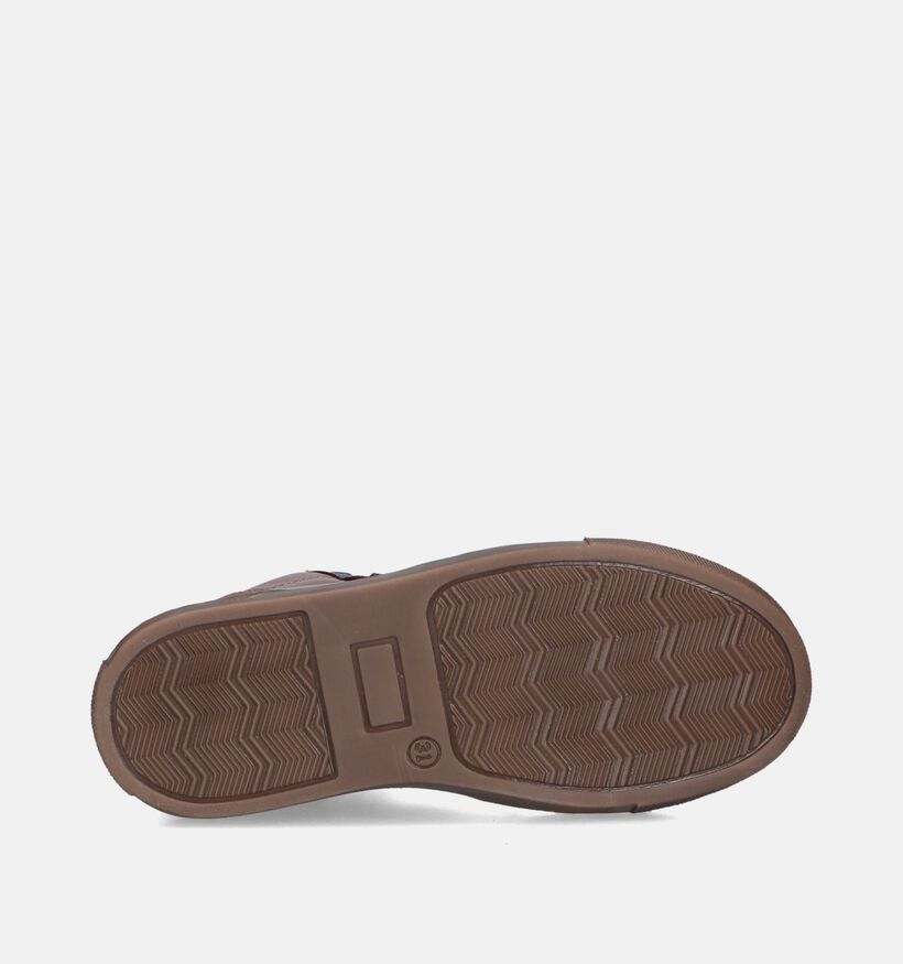 Little David Liam Bruine Bottines voor jongens (348117) - geschikt voor steunzolen