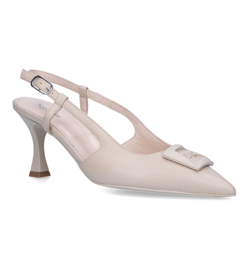 NeroGiardin escarpins slingback en Beige pour femmes (321173)