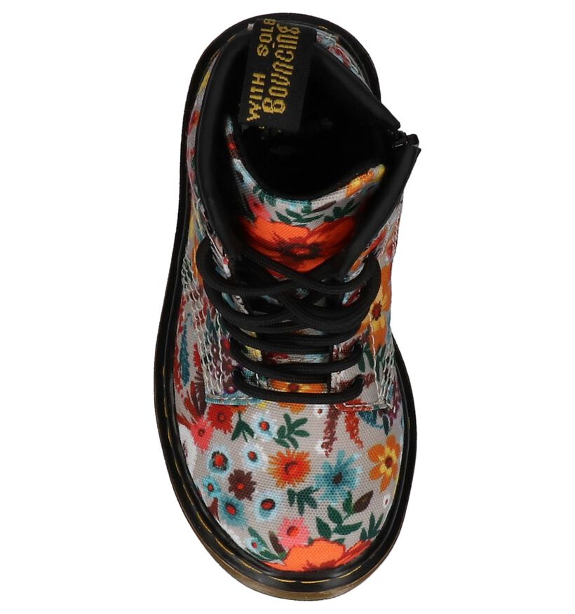 Multicolor Boots met Bloemenprint Dr. Martens Wanderflower, , pdp