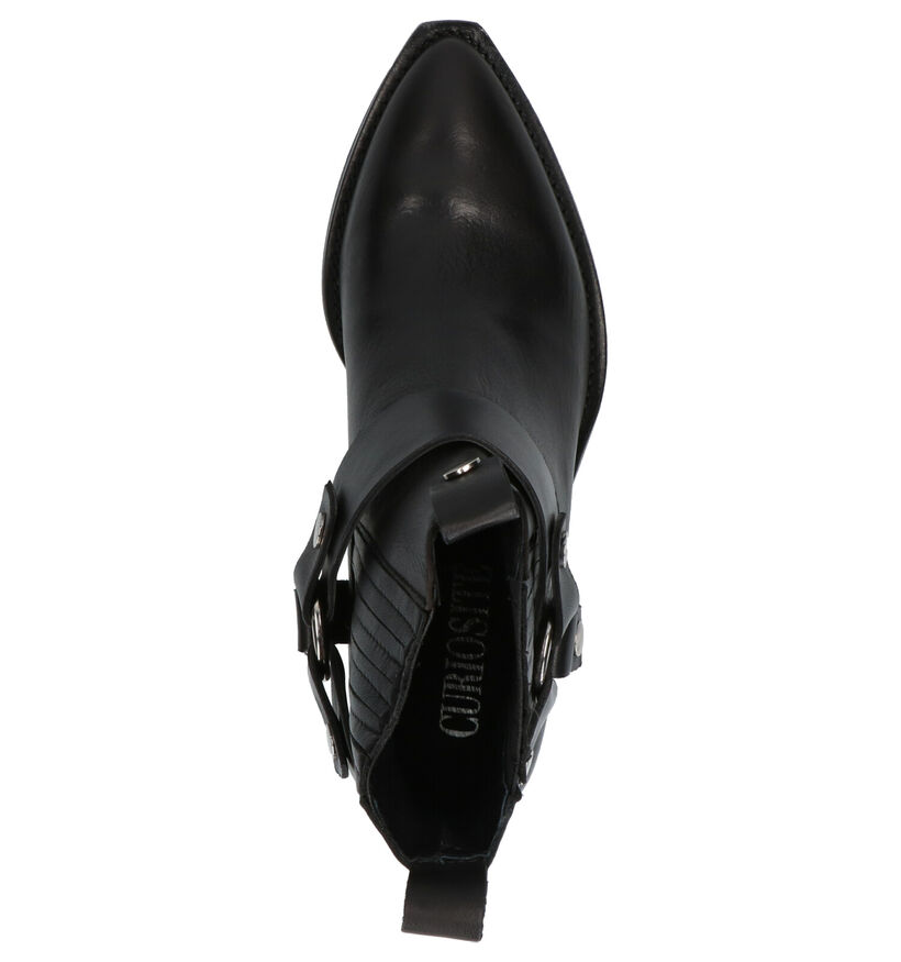 Curiosité Santiags en Noir en cuir (261188)