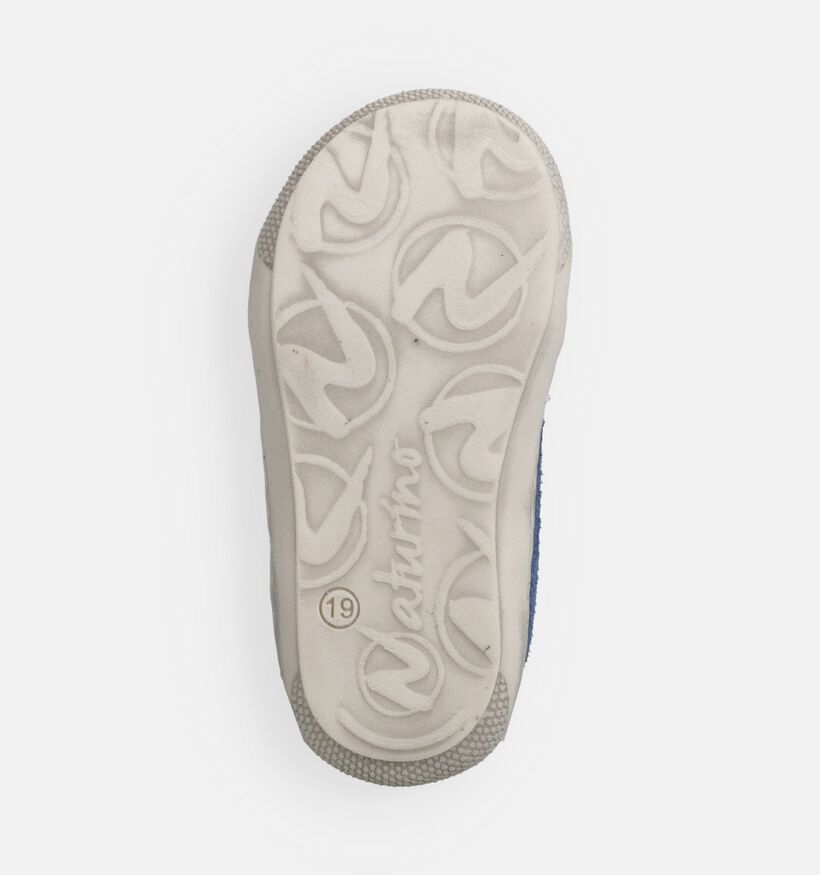 Naturino Macks 3 Suede Donkerblauwe Veterschoenen voor meisjes, jongens (371625) - geschikt voor steunzolen