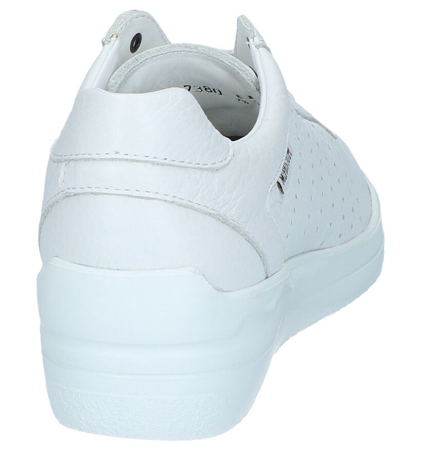 Witte Veterschoenen Mephisto Chris Perf in leer (246551)