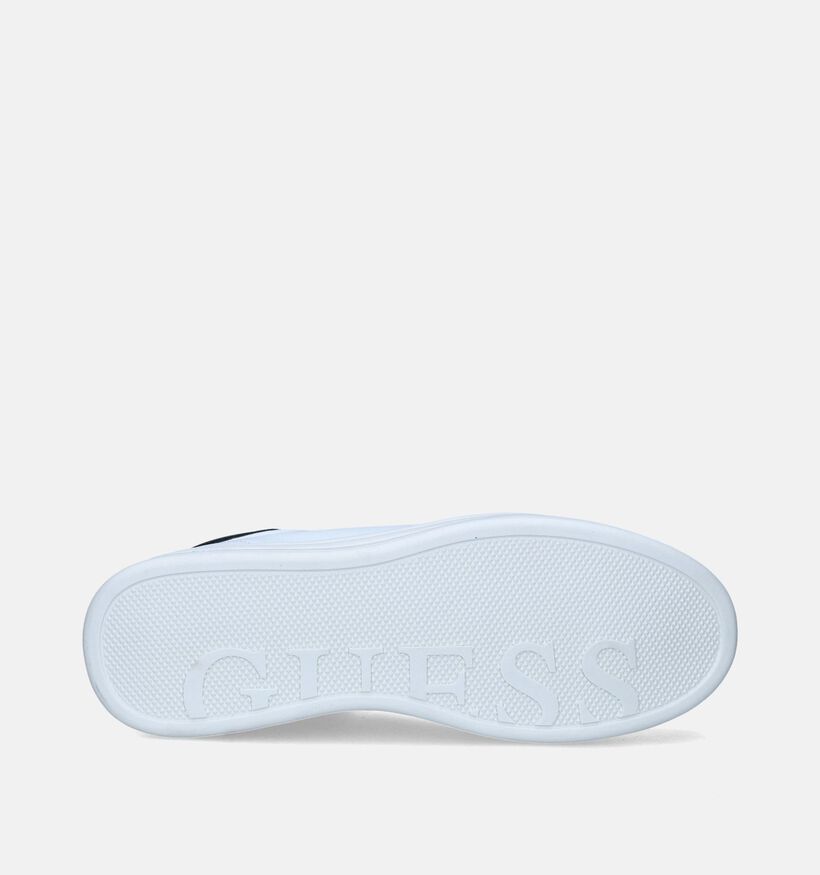 Guess Winno Chaussures à lacets en Blanc pour hommes (350443) - pour semelles orthopédiques