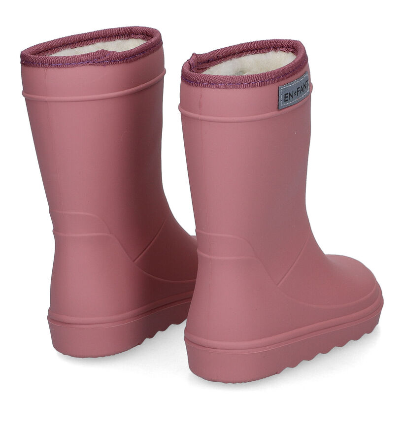 Enfant Bottes de pluie en Rose pour filles (312736)