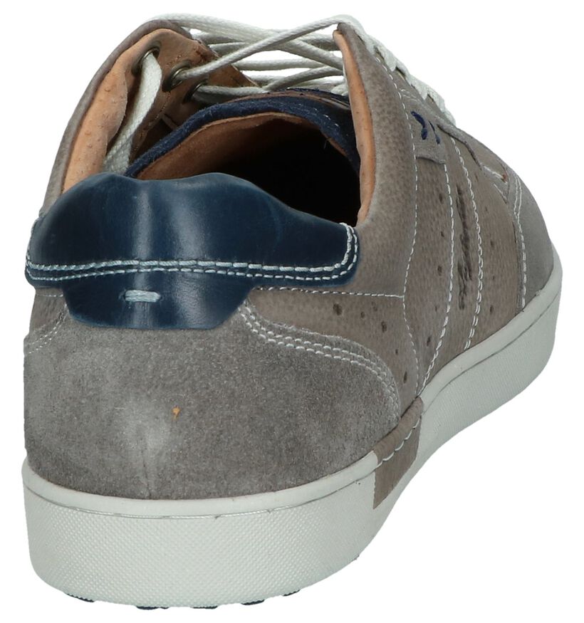 Taupe Casual Schoenen Australian Scott in leer (244509)
