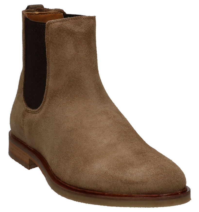 Bullboxer Bruine Chelsea Boots voor heren (312624) - geschikt voor steunzolen