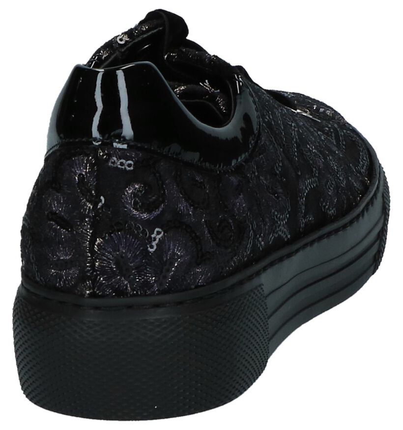 OptiFit Baskets basses en Bleu foncé en textile (231341)