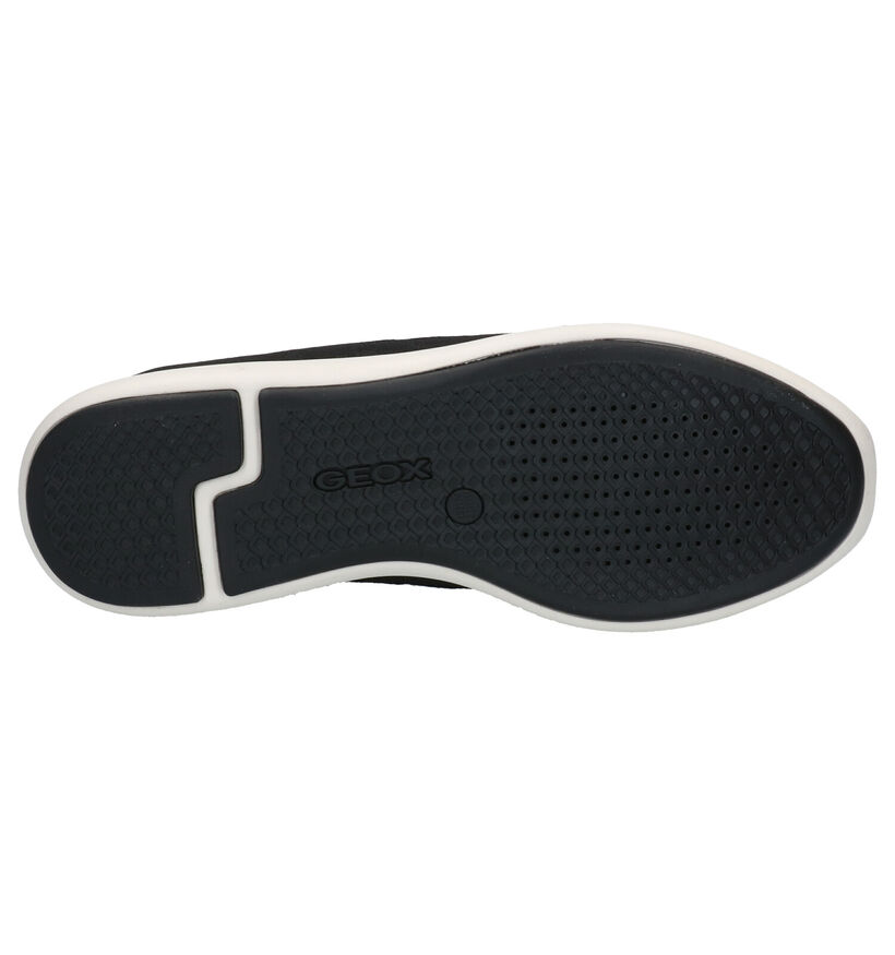 Geox Ophira Zwarte Veterschoenen in kunstleer (266854)