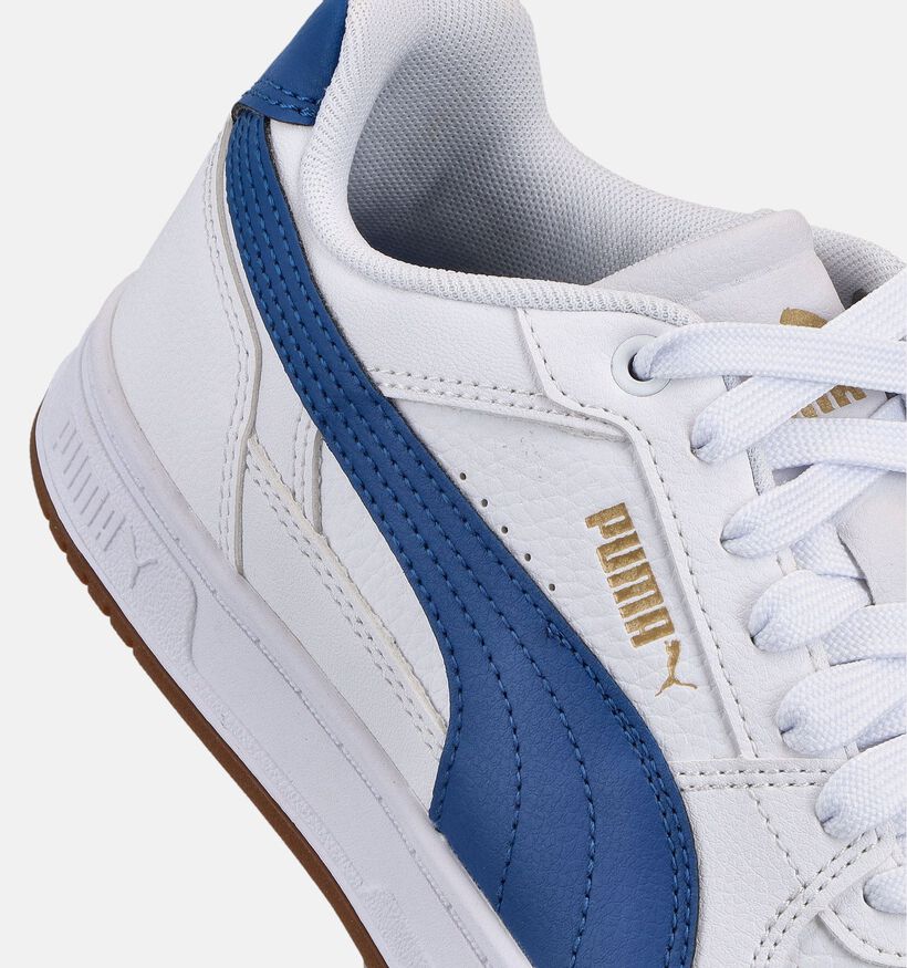 Puma Caven Baskets basses en Blanc pour filles, gar&ccedil;ons (366654) - pour semelles orthop&eacute;diques