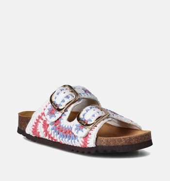 Scholl Noelle Slippers Bruin/Rood